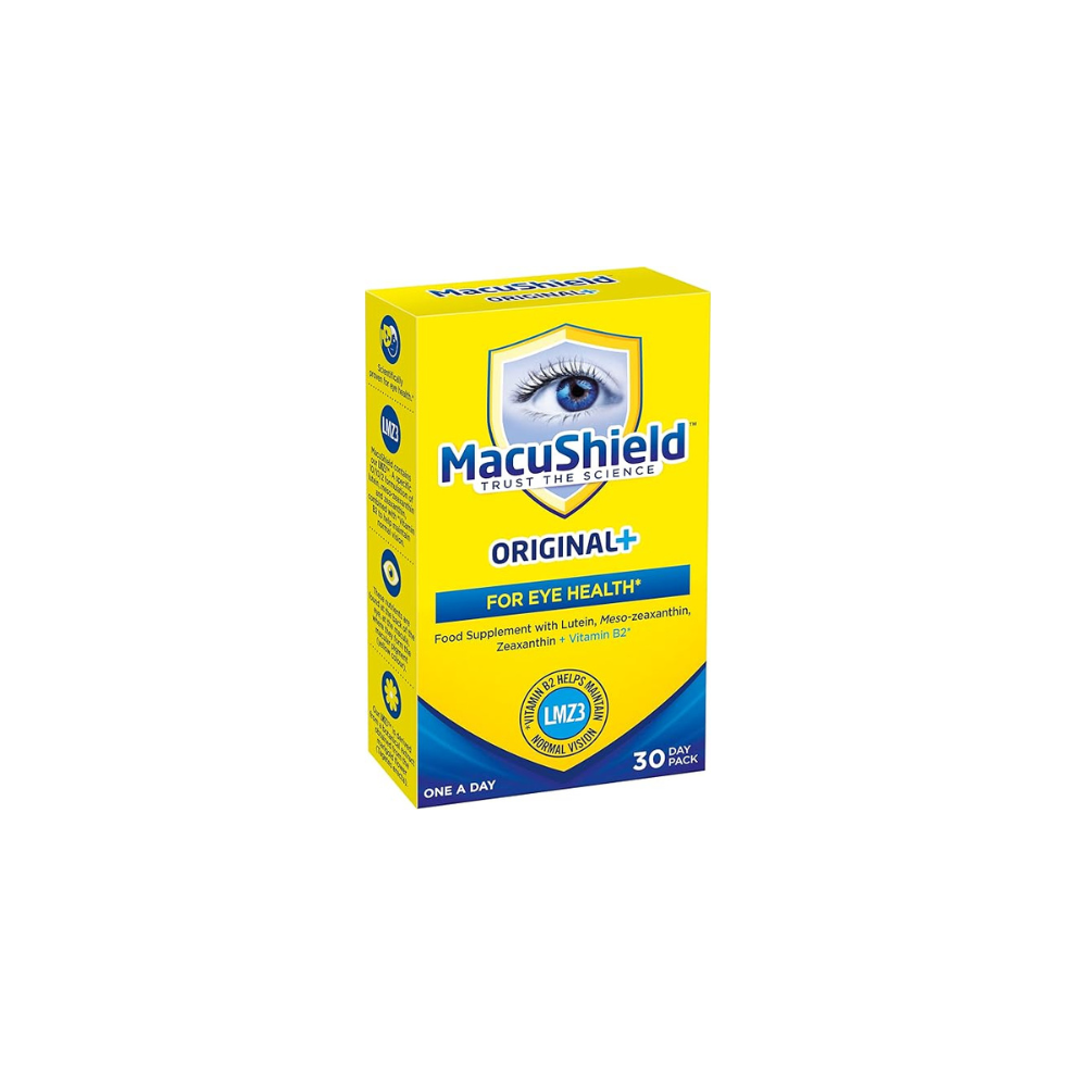 Macushield Original+ Capsules - 30 Day Pack For Eye Health Support