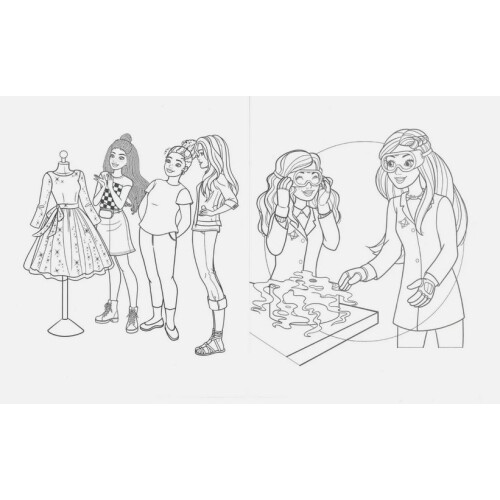 Barbie Barbie Play Pack Colouring Art Activity Set 2