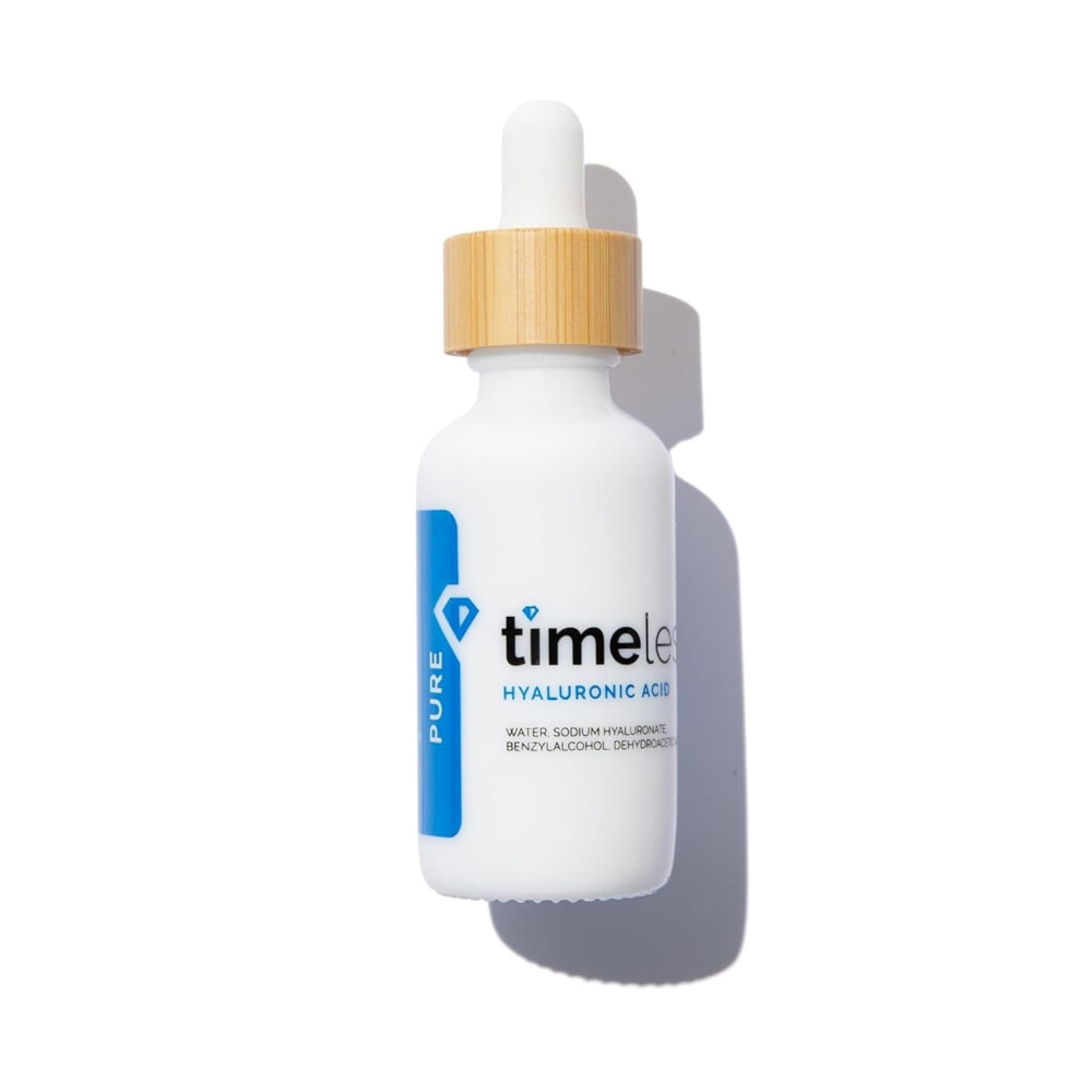 Timeless Hyaluronic Acid 100% Pure Face Serum 30ml |Hydrating & Moisturizing |Reduces Wrinkles & Lines|Soft Smooth Skin|Facial Skin Care