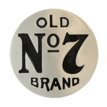 Jack Daniels Old No. 7 Round Buckle With Belt