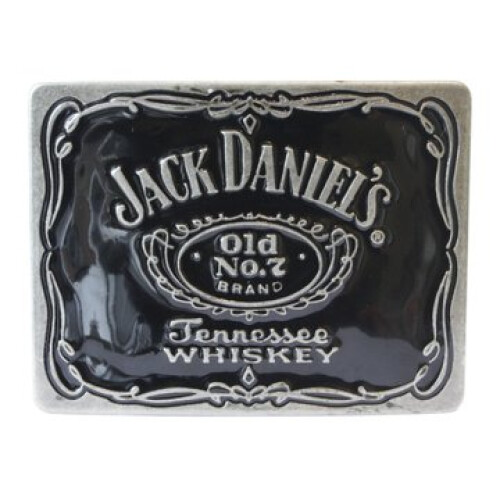 Jack Daniels Jack Daniel's Black Logo Buckle With Belt