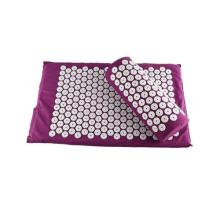(Purple) Yoga Massage Mat Cushion Acupressure Mat