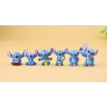 12Pcs Stitch Anime Lilo & Stitch Action Figur Sammlerstück Spielzeug Kinder Weihnachtsgeschenk