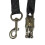 (Pair of Black) Quick Release Bungee Trailer Ties X2 12