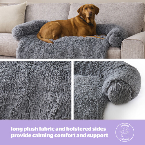 Silentnight (Medium) Silentnight Sofa Protector Pet Bed Soft and Plush for Dogs 2