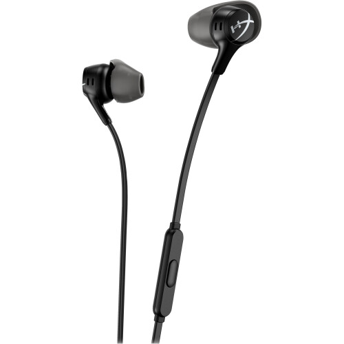 HP Ecouteurs de jeu HyperX Cloud Earbuds II - Noir - Pour jeu mobile - Micro intégré