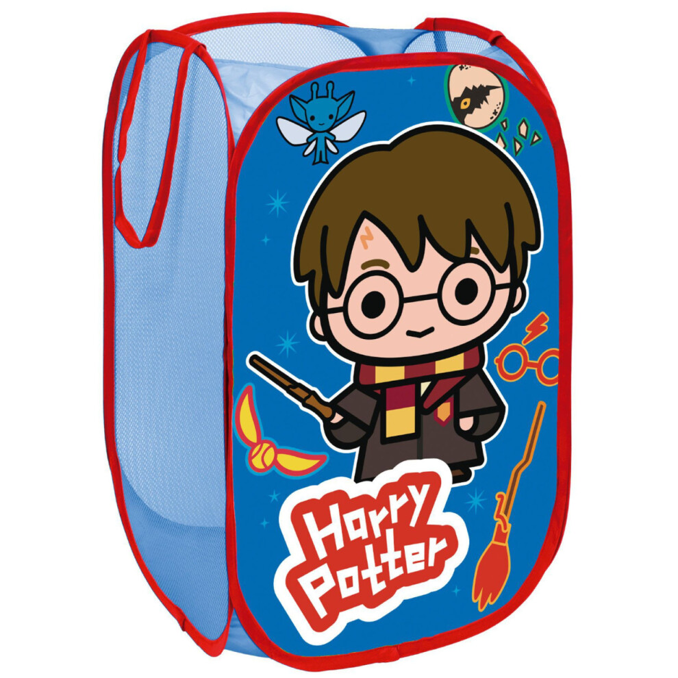 Harry Potter Pop-Up Laundry Basket/Toy Storage Bin 36 x 36 x 58 cm