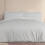 (Double, Natural) Printed Reversible Linear Check Duvet Cover Set 3