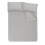 (Double, Natural) Printed Reversible Linear Check Duvet Cover Set 5