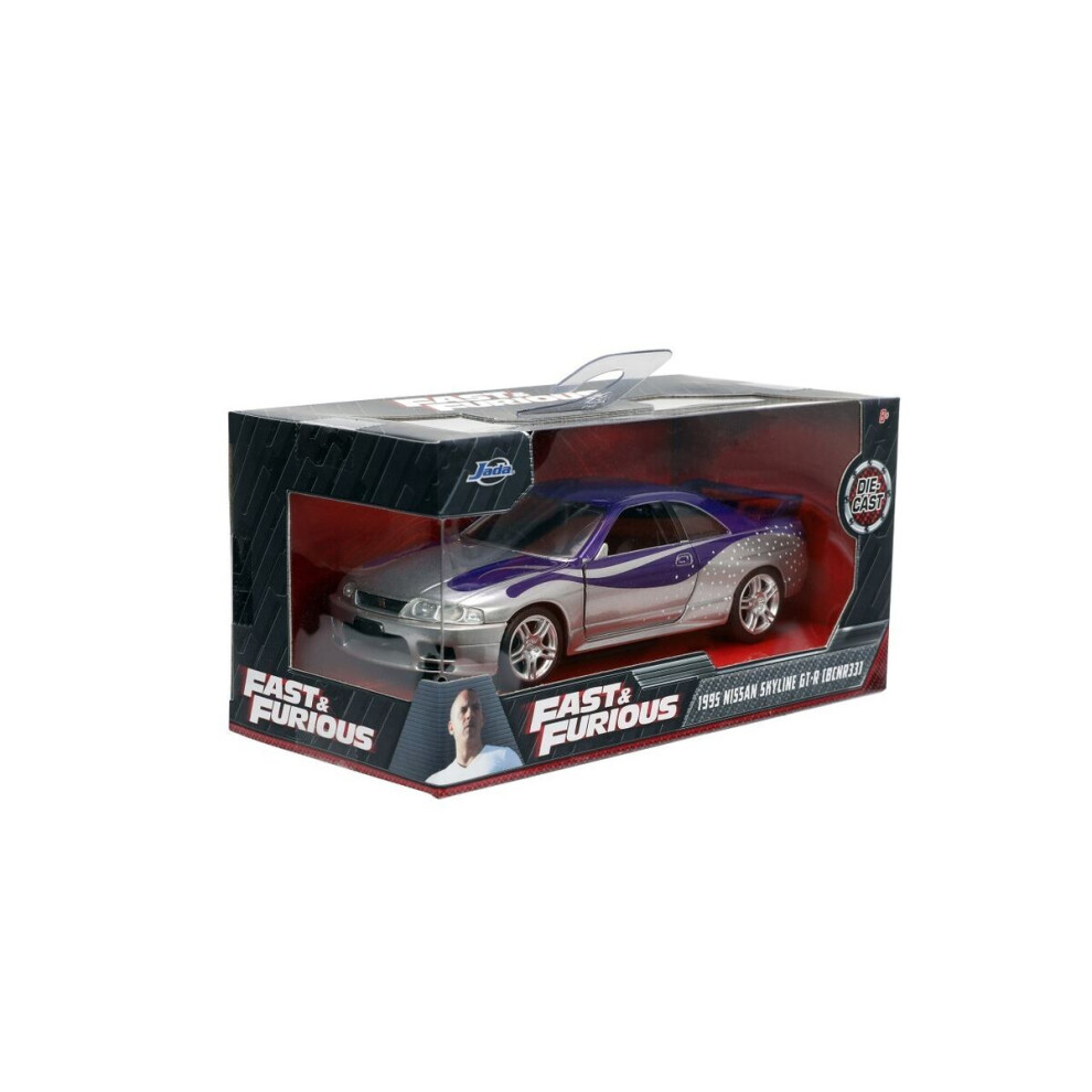 Photos - Toy Car Jada 32587 1:32 Fast & Furious 1995 Nissan Skyline GT-R (R33)