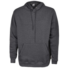 (Grey, S) Mens Hoodie Pullover Fleece 1084 Hooded Sweatshirt
