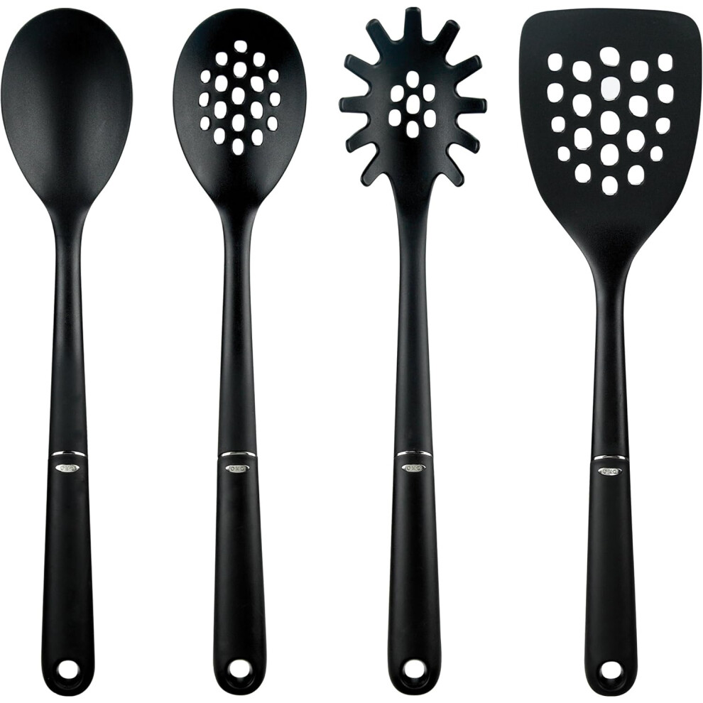 OXO Good Grips 4-Piece Nylon Tool Set, 2.3, Black