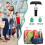 Digital Luggage Scale, Handheld Suitcase Scale with Backlit LCD Display, 110 lbs/50kg with Temperature Sensor for Travel 7