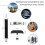 Digital Luggage Scale, Handheld Suitcase Scale with Backlit LCD Display, 110 lbs/50kg with Temperature Sensor for Travel 5