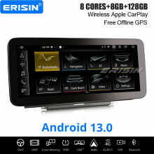 12.3" IPS 8-Core Android 13 Car Stereo For Audi A4/A5/S4/S5/B8  DAB+ Satnav CarPlay&Android Auto WiFi 8GB+128GB