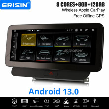 12.3" IPS 8-Core Android 13 Car Stereo For Audi Q5 2009-2016  DAB+ Satnav CarPlay&Android Auto WiFi 8GB+128GB