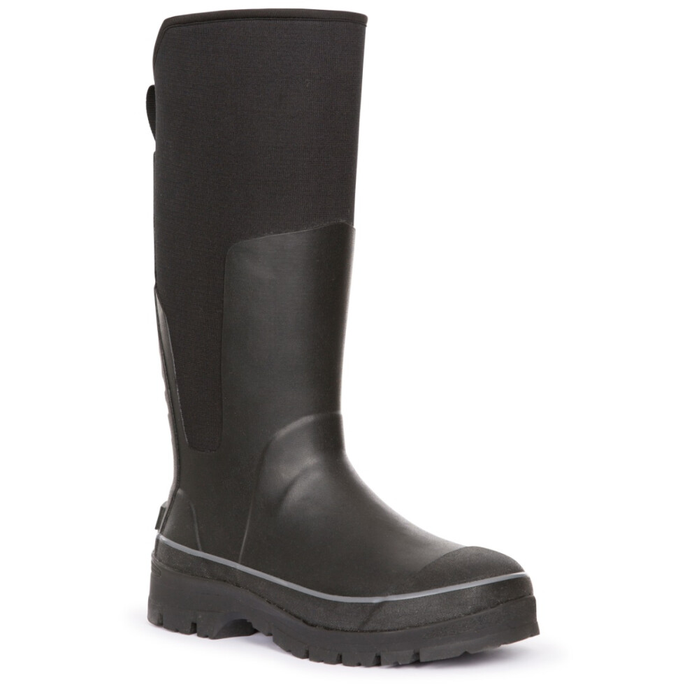 (9, Black) Trespass Mens Full Length Welly Boot Soren