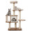 Casart Wooden 5-tier Cat Tree Cat Play Tower Activity Center Scratching Posts 3