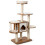Casart Wooden 5-tier Cat Tree Cat Play Tower Activity Center Scratching Posts 9