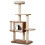 Casart Wooden 5-tier Cat Tree Cat Play Tower Activity Center Scratching Posts 1