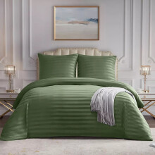 (OLIVE GREEN - DUVET COVER, KING (230x220 CM)) Bed Linen Summer Duvet Cover Uk With Pillow Case Single Double King Duvet Cover