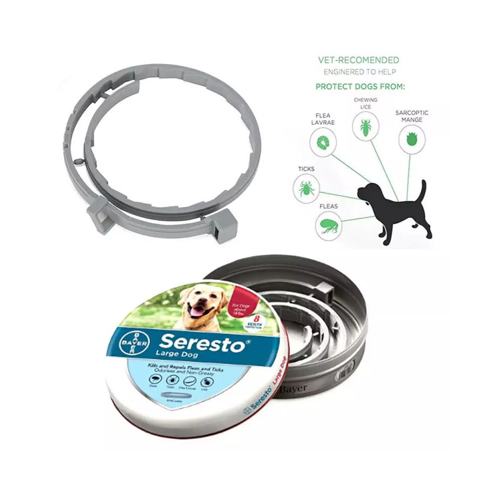 (70cm for big dogs) Adjustable Anti Flea Tick Collar Protection Dogs