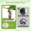 Costway Wooden Cat Tree 97cm Tall Cat Climbing Stand 3-Layer 8