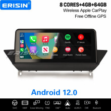 10.25" IPS Touchscreen 8-Core Android 12 DAB+ Car Stereo For BMW X1 E84 CIC Satnav CarPlay WiFi Bluetooth 5.0 4GB+64GB