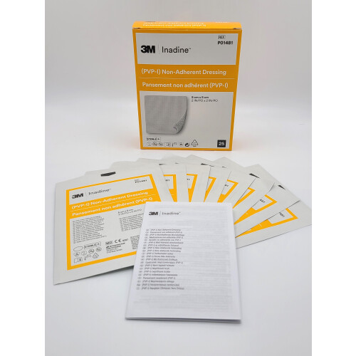 3M Inadine 5cm x 5cm Box of 25 - REF: 1481