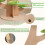 Costway 128 cm Pine Shape Cat Tree Indoor Cute Multi-level Cat Tower 4