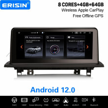 10.25" 8-Core Android 12 DAB+ Car Stereo For BMW X1 F48 NBT Satnav CarPlay WiFi Bluetooth 5.0 4GB+64GB IPS Touchscreen