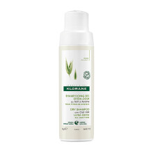 Shampoo a secco klorane con latte di avena - Formula non aerosol ecologica - vegano e dermatologo testato - Formula di polvere ultra -generle con ing
