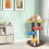 Costway Cat Tree 5-Tier Cat Tower Indoor Mushroom Kitten Activity Center 2