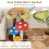 Costway Cat Tree 5-Tier Cat Tower Indoor Mushroom Kitten Activity Center 8