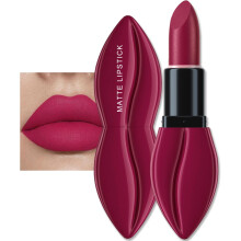 (Pink purple) Labial Appearance Highly Pigmented Shades LipstickSenior Matte Nude Texture Smooth Intense Color Long Lasting Rich Color for Women
