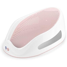 Angelcare - Baby Bath Support - Soft touch support - Water level indicator - Ideal for Babies Less Than 6 Months Old - Pink