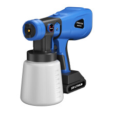 Cordless Paint Sprayer for Fencing Walls and Ceilings Airless Electric Home Outdoor Wall Fence Door Car Repairing Spray Gun with 3 Spraying Patterns