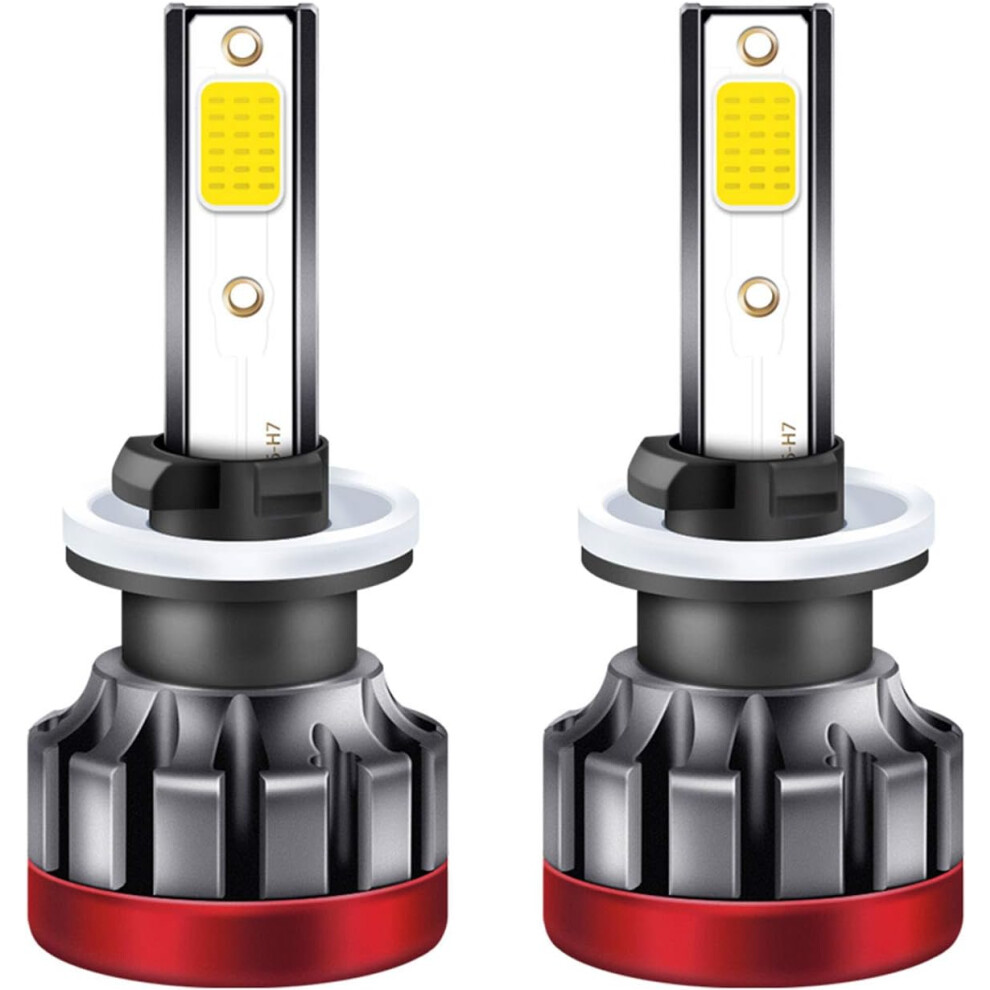 2Pcs 880/881 Led Fog Bulbs 3000K 3000 Lumens 30W High Power Led Fog Drl Bulbs For Cars Trucks Light/Yellow 779747109955