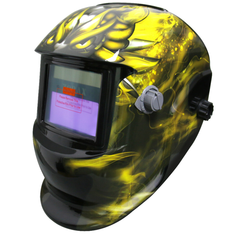 (PHOENIX) ZORAX WH86 Auto Darkening Solar Power Welding Helmet Welder Mask Grinding PHOENIX