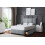 DS Living (Super King , Silver) Amelia Divan Upholstered Bed with Two Drawers 3