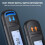 Breathalyzer Alcohol Tester Digital LCD Backlight Display Breath Alcohol Tester 8