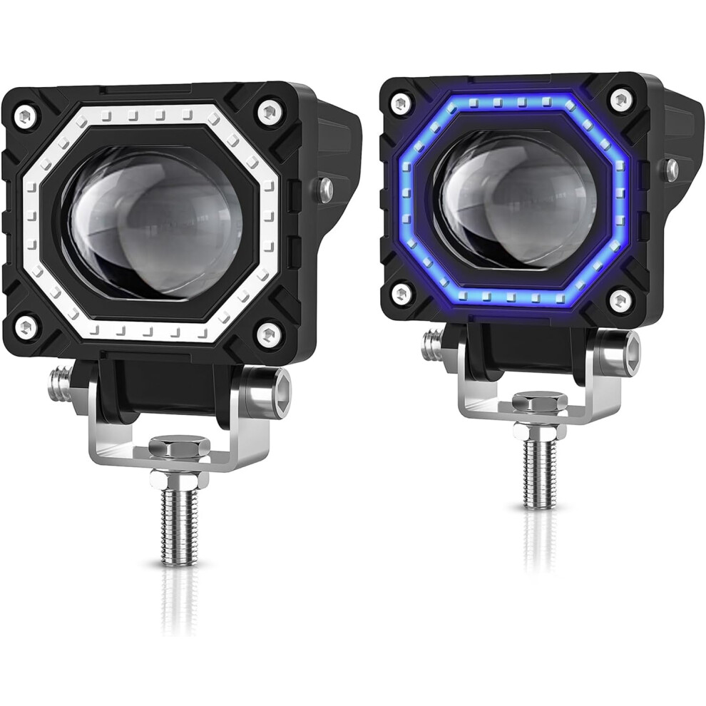 2Pcs Motorcycle Auxiliary S Led Spot Driving Bars 120W 3000K/6000K/8000K 12000Lm Led Lamps For Motorbike Light 779747110012