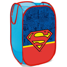 DC Comics Superman Pop-Up Laundry Basket/Toy Storage 36 x 36 x 58 cm