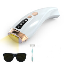 Remoção de Pêlos Ipl para Mulheres e Homens Dispositivo de Remoção Permanente de Pêlos Indolor em Casa Adequado para Rosto Axilas Pernas