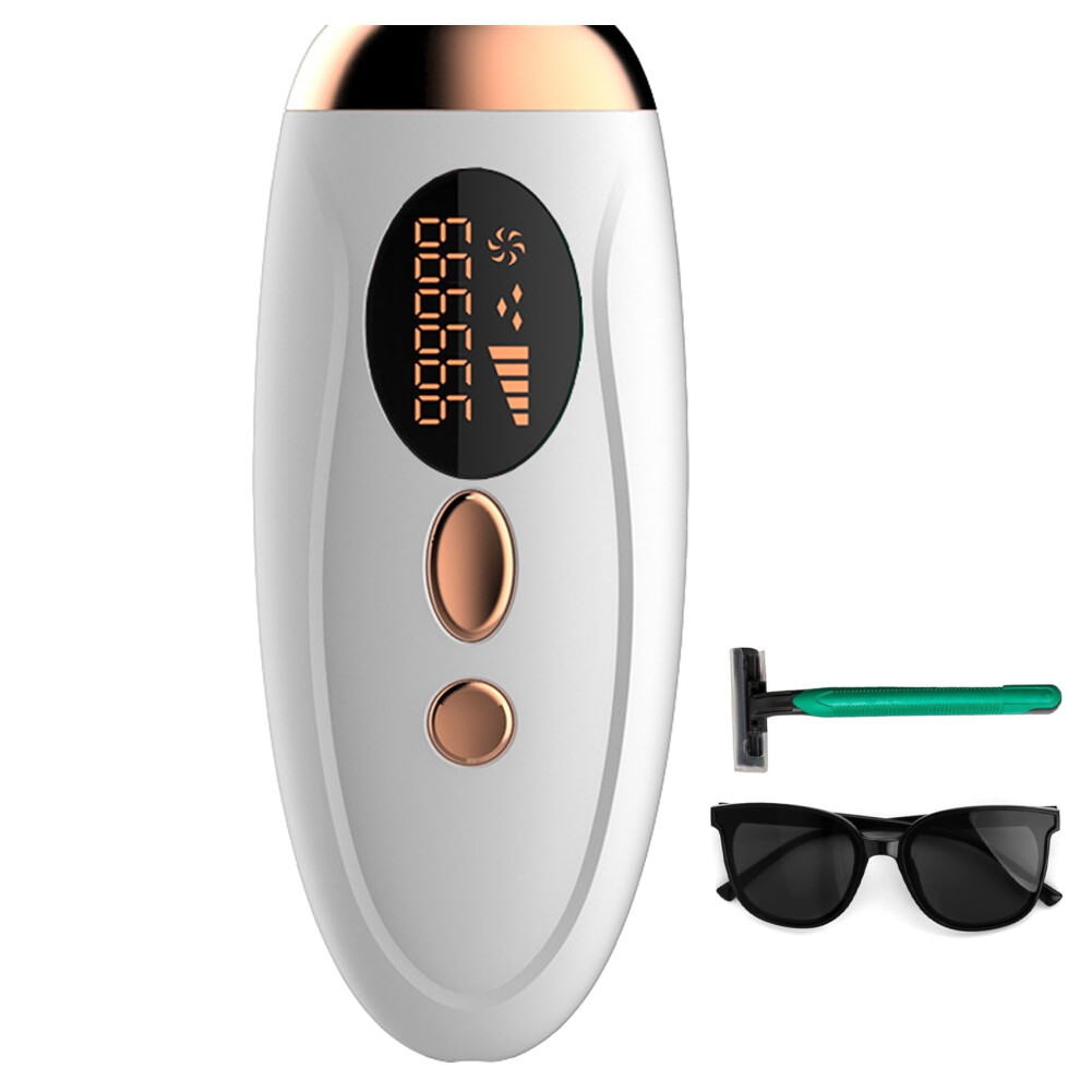 Chronus Ipl Hair Removal,Laser Hair Removal At-Home For Women Men, 999,999 Flashes Permanent Hair Removal Device On Facial Legs Arms Bikini