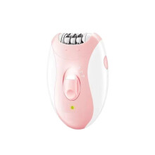 Chronus Electric Epilator, Stainless Steel Blade, Dual Speed Settings, Rechargeable and Waterproof, Long Battery Life(Pink)