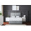 DS Living (Super King, Silver) Amelia Upholstered Divan Bed with Four Drawers 4