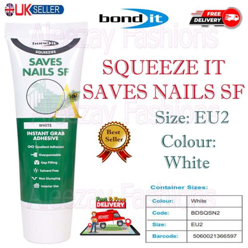 Bond it Squeeze it Saves Nails SF Gap Filling Construction