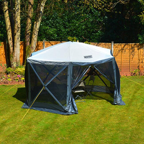 Maypole Pop Up Screen House, Instant Gazebo Tent - 6 Sided 2