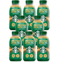 Starbucks Caramel Hazelnut Flavour Protein Coffee Drinks 8x330ml Best Before February 2026